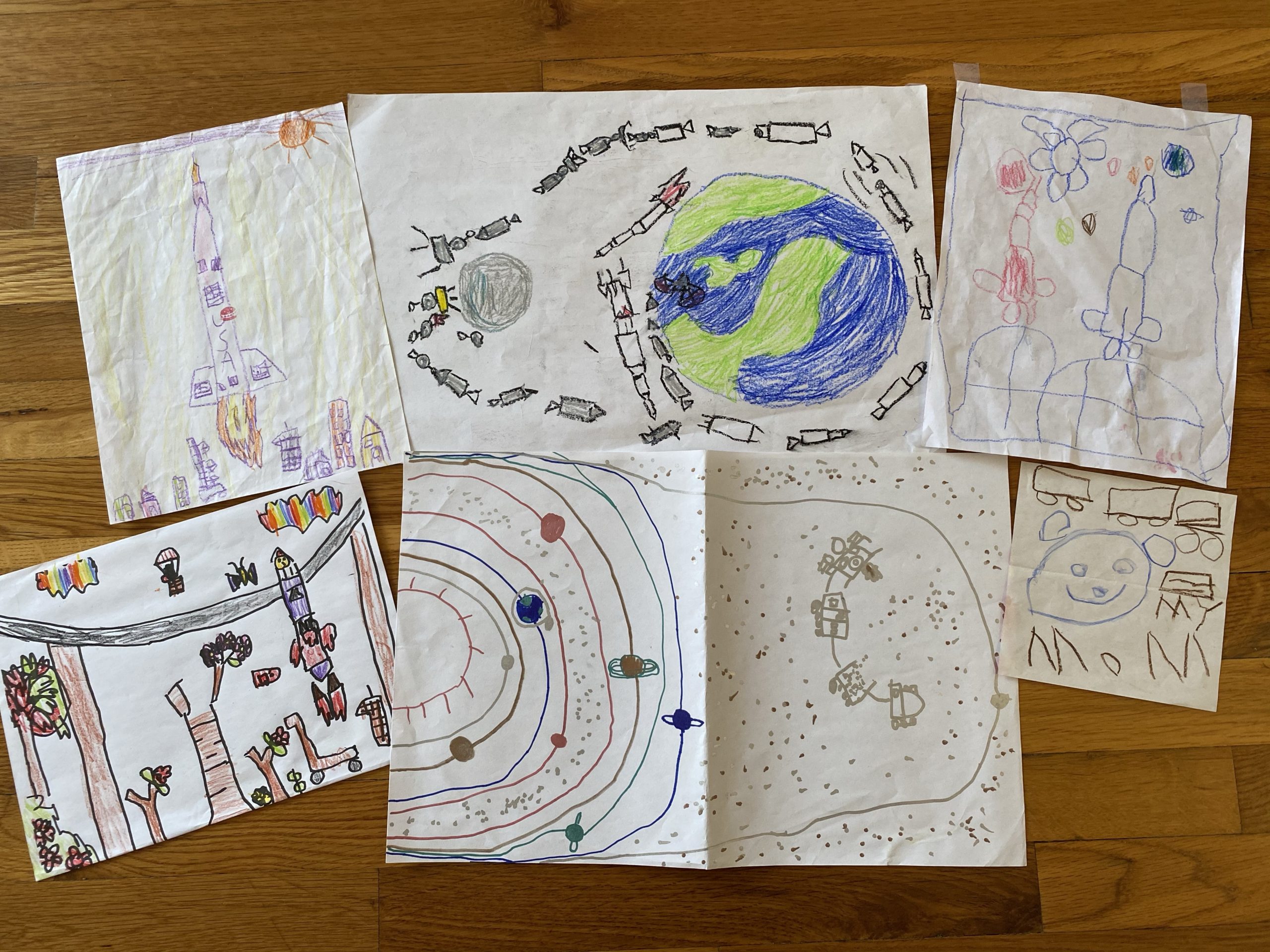 アート作品の案に使えそうな子供の絵 アート作品の案に使えそうな子供の絵